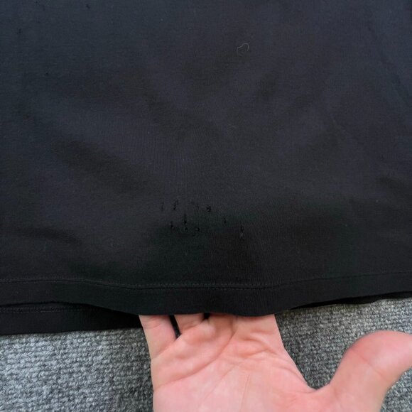 Calvin Klein Polo Shirt 2XL Black Adult Short Sleeve Shirt Stretch Cotton **** - Picture 10 of 13